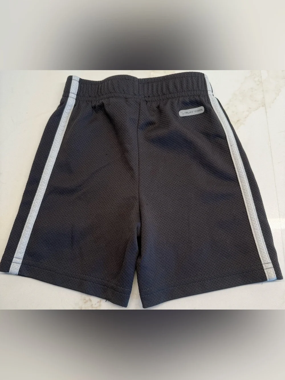 Nike Toddler Outfit Bundle Gray Just Do It Tee + 2 Athletic Shorts 18M/2T